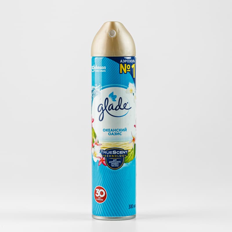 Glade освежитель воздуха Океанский оазиз 300 мл Glade освежитель воздуха Океанский оазиз 300 мл