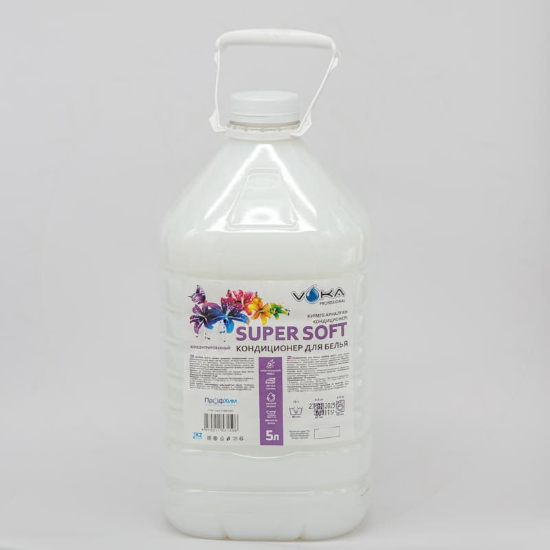 Кондиционер для белья 5л."Super Soft" Белый Кондиционер для белья 5л."Super Soft" Белый