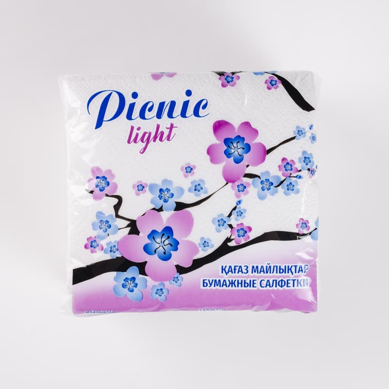 Салфетки Лайт Белые 100шт/уп Сакура Салфетки Лайт Белые 100шт/уп Сакура 2